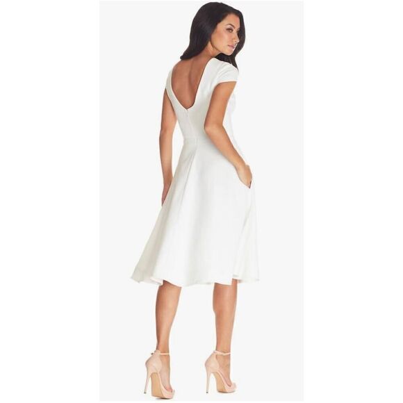 Dress the Population Women's Livia Midi High Dress - Picture 2 of 7